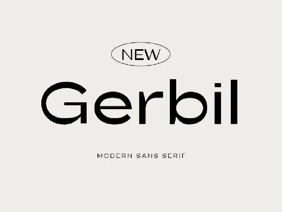 New Gerbil font