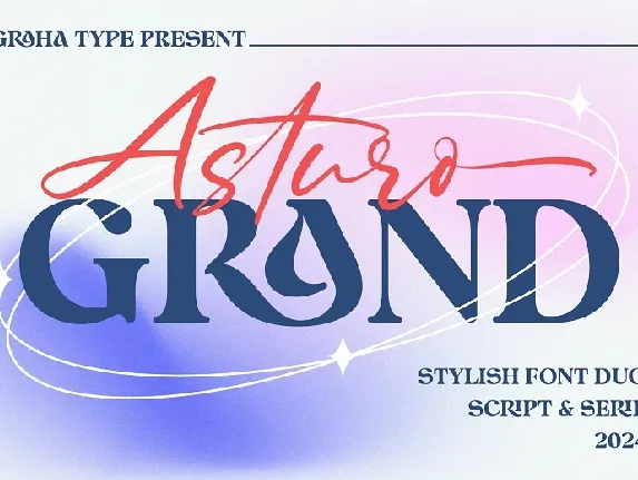 Asturo Grand Duo font