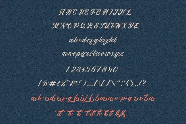 Higelak font