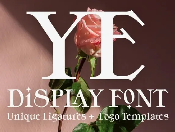 YE font