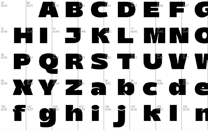 Bionix font