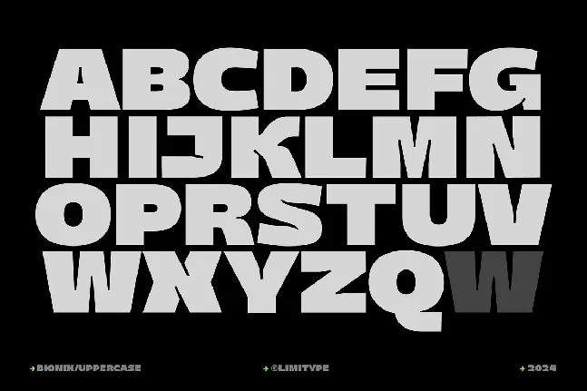 Bionix font