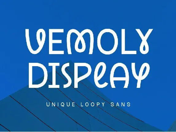 Vemoly Display font