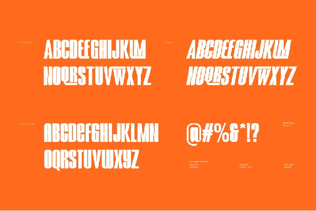 SLICKY BOHEM font