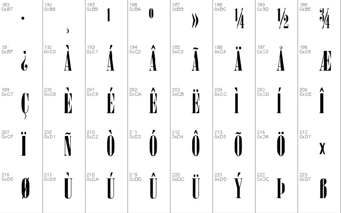 Sardonyx font