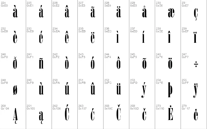 Sardonyx font