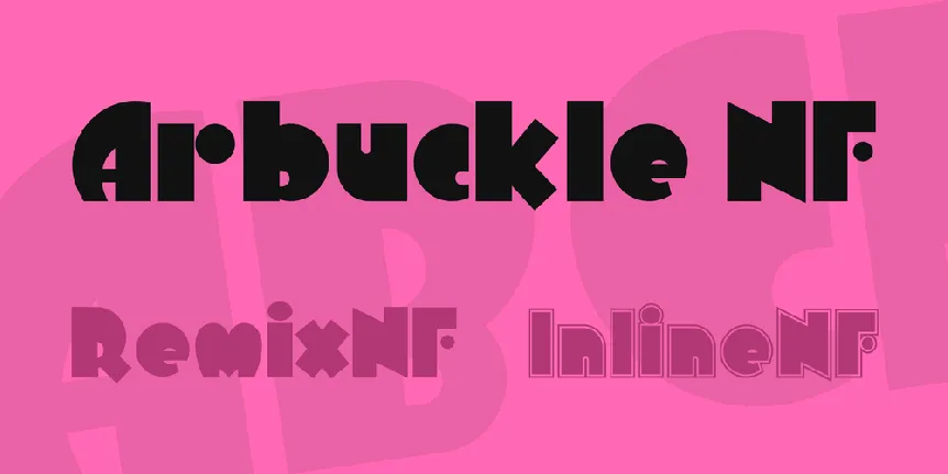 Arbuckle NF font