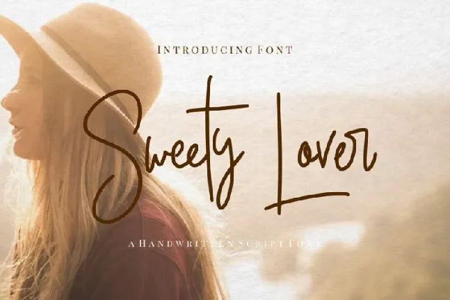 Sweety Lovers Signature font