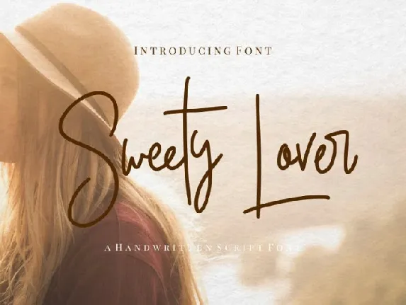 Sweety Lovers Signature font