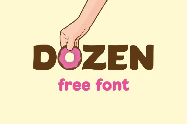 Dozen font