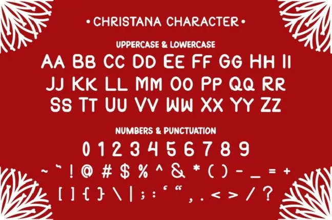 Christana font