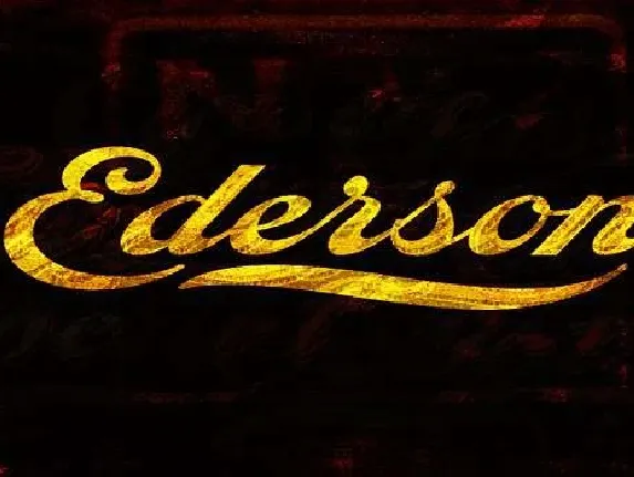 Ederson font