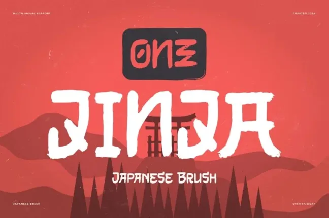 One Jinja font