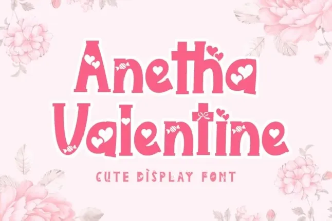 Anetha Valentine font