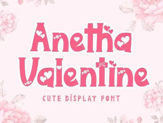 Anetha Valentine font