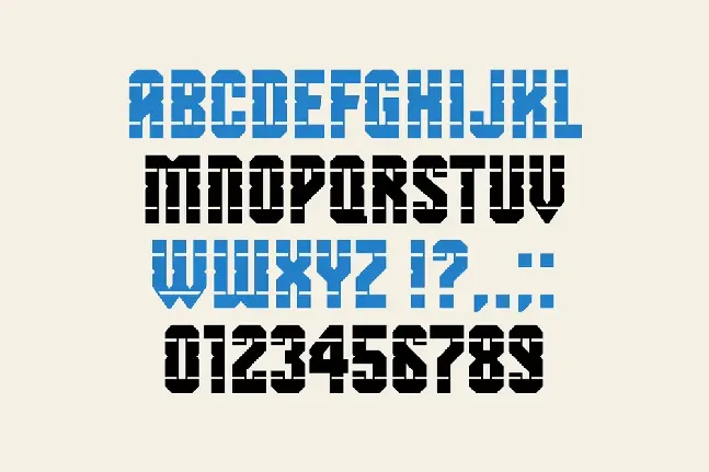 SB Revolver font