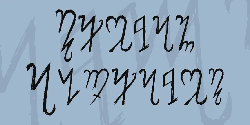 Theban Alphabet font