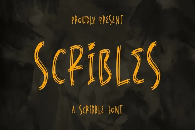 Scribles font