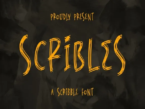 Scribles font