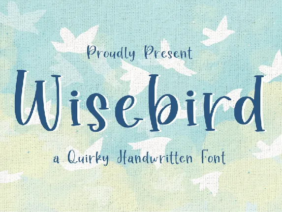 Wisebird font