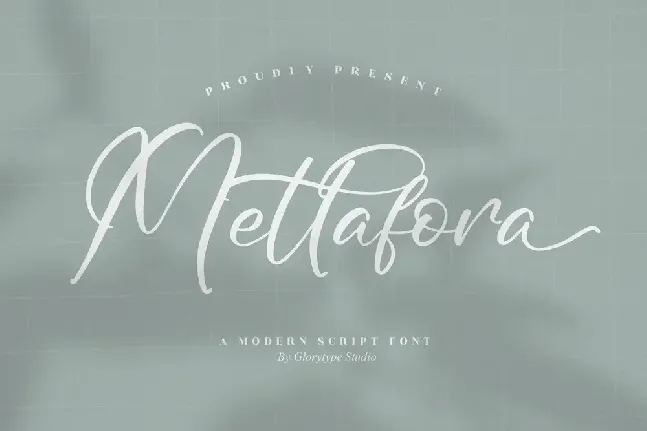 Mettafora font