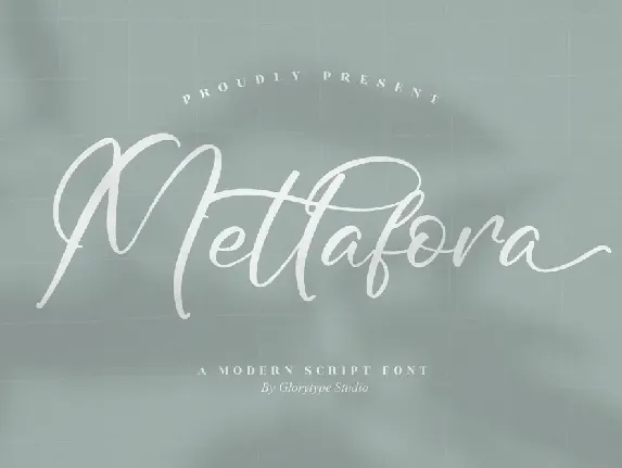 Mettafora font