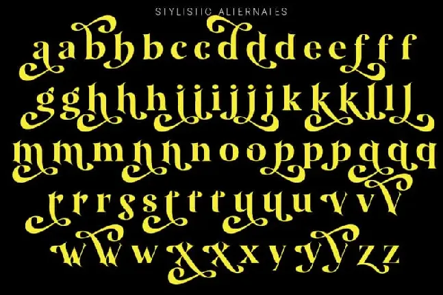 Amidala Serif font