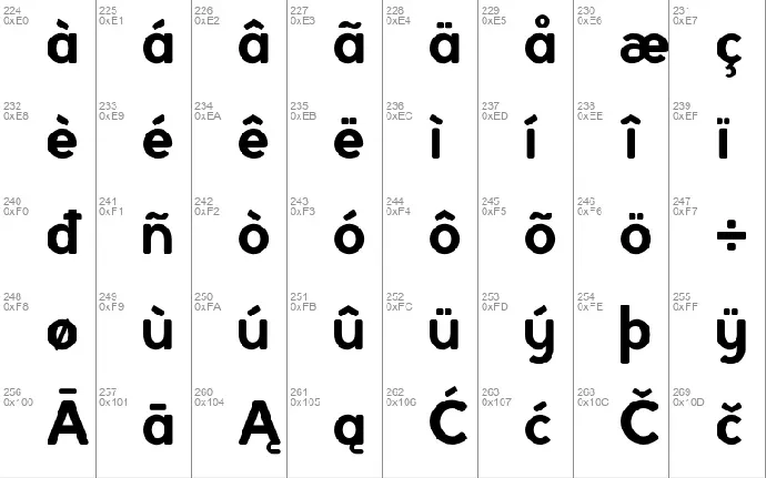 Rosmi font