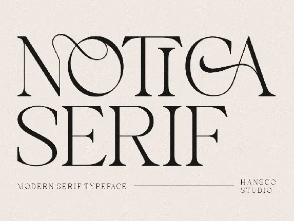 Notica font