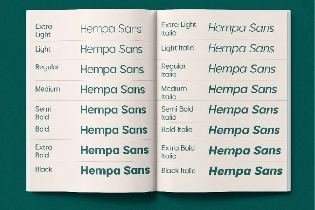 Hempa Sans font