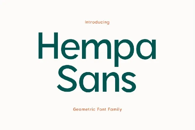 Hempa Sans font