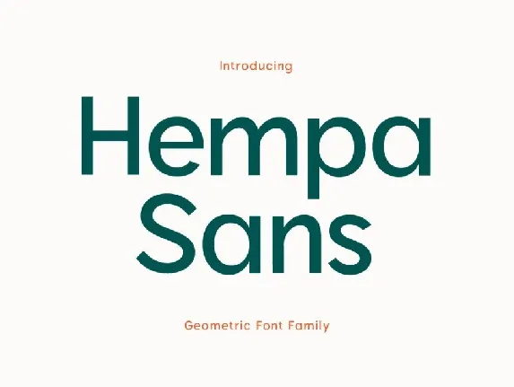 Hempa Sans font