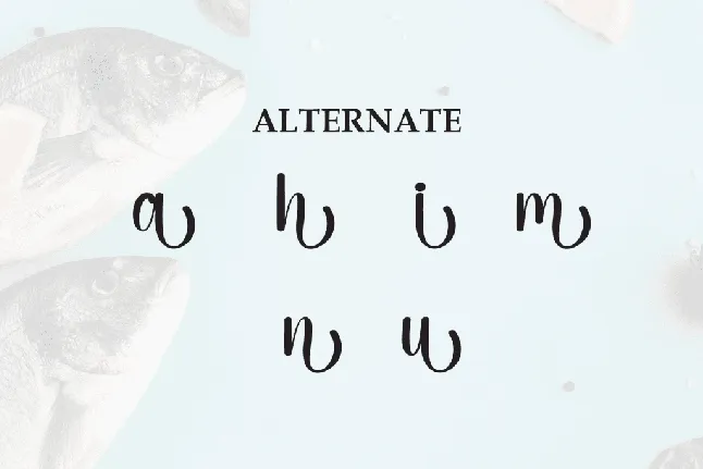 Fresh Fish font