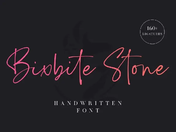 Bixbite Stone font