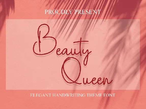 Beauty Queen font