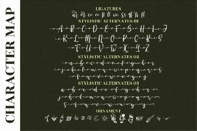 Derlinata Space font