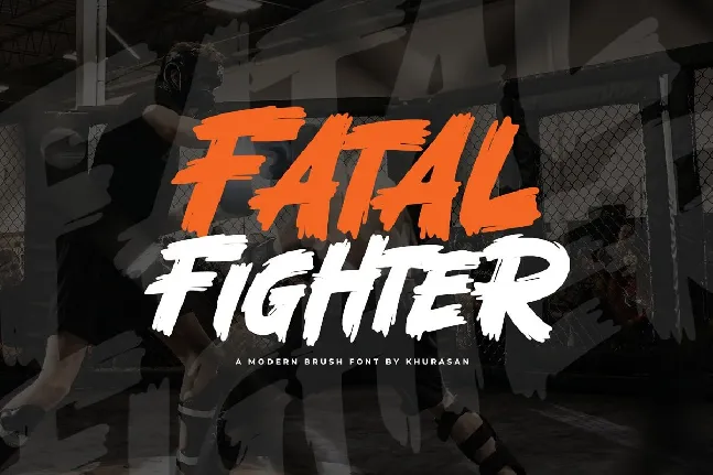 Fatal Fighter font