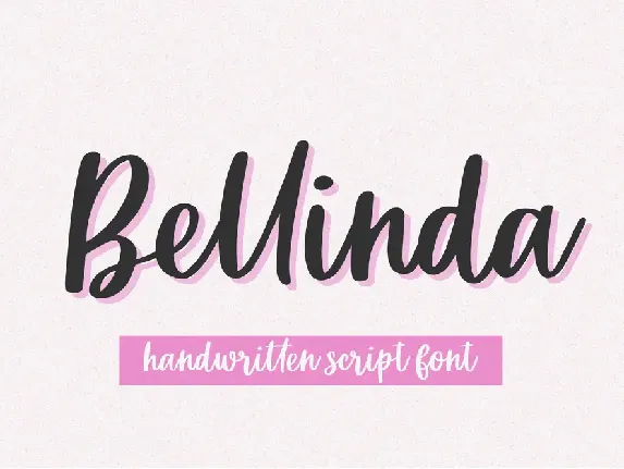 Bellinda font