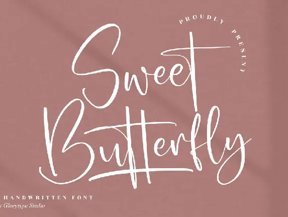 Sweet Butterfly font