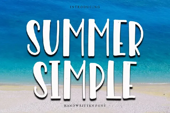 Summer Simple font