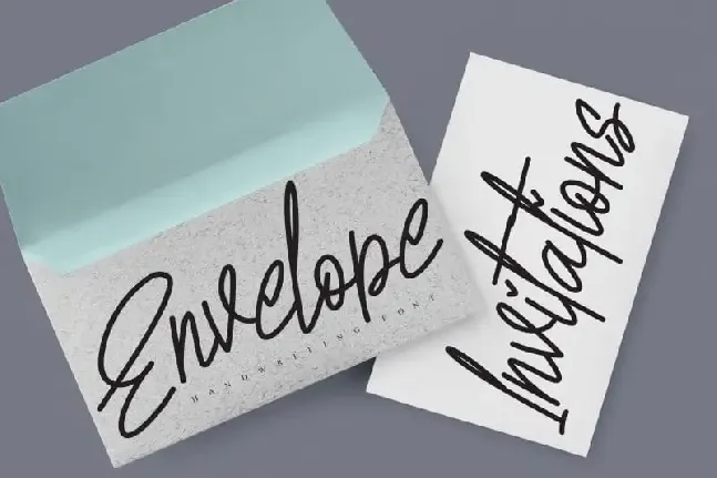 Adorable Signature Handwritten font