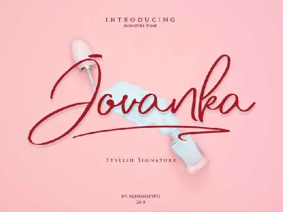 Jovanka Free Download font