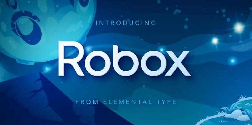 Robox Std font