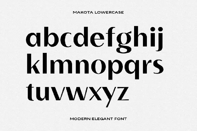 Makota font