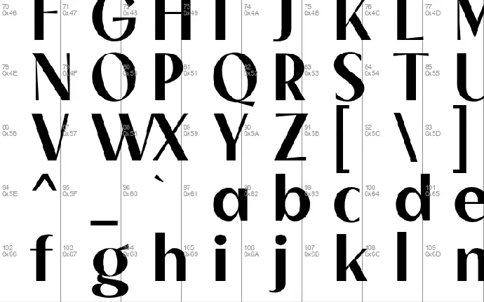 Makota font