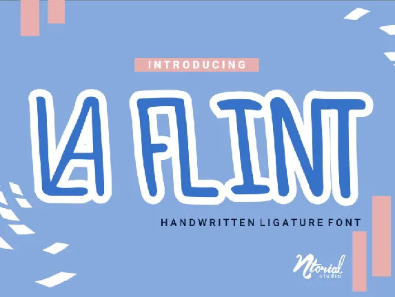 La Flint font