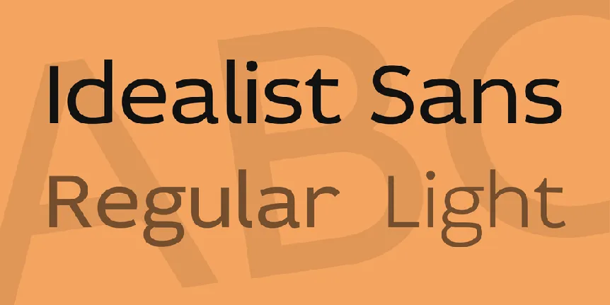 Idealist Sans font