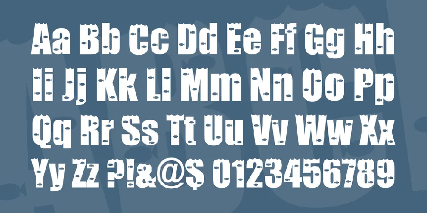 Something Fishy font