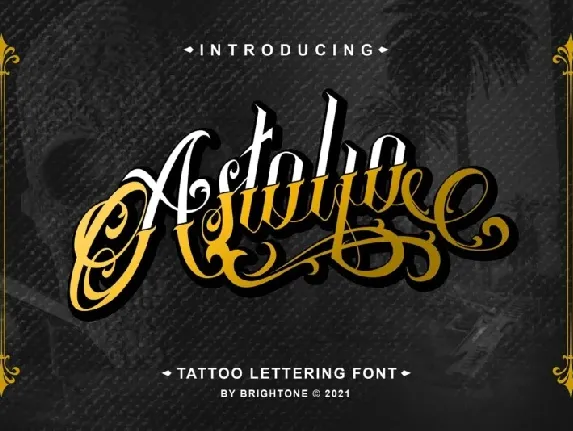 Astolfo font