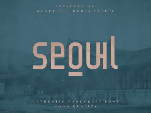 Seoul font